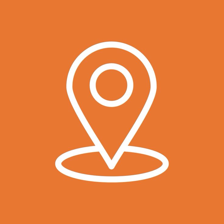 orange maps icon